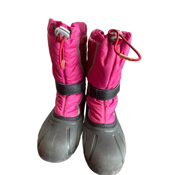 Sorel Womens Red Pink black Waterproof Winter Boots Size 5 SKU8110 - Picture 6 of 12